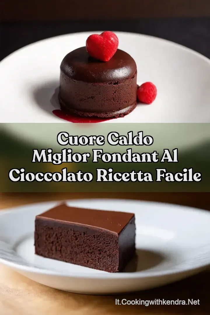 Cuore Caldo Miglior Fondant al Cioccolato Ricetta Facile
