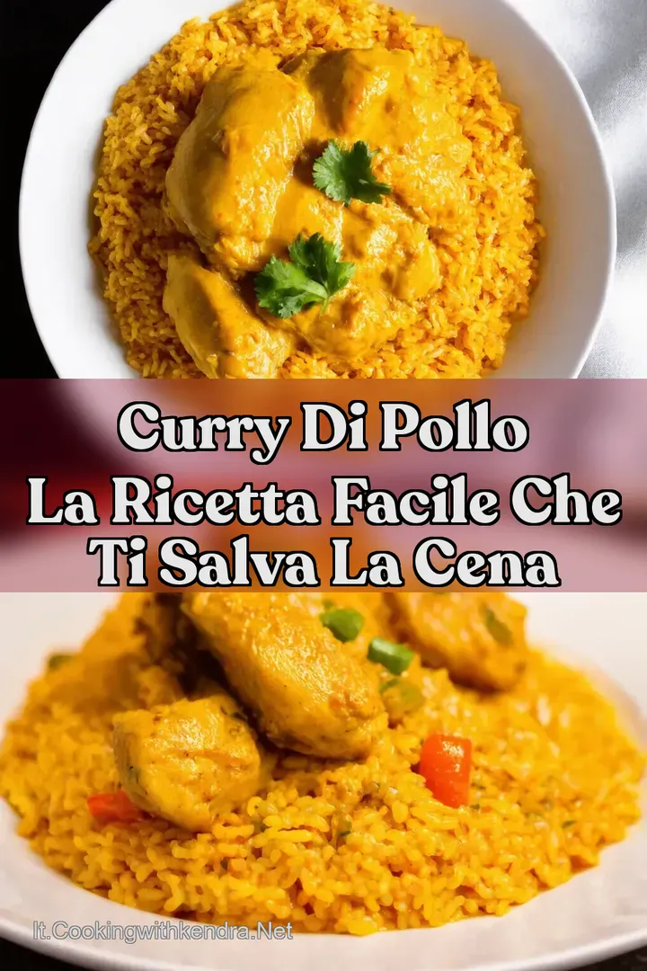 Curry di Pollo La Ricetta Facile che ti Salva la Cena