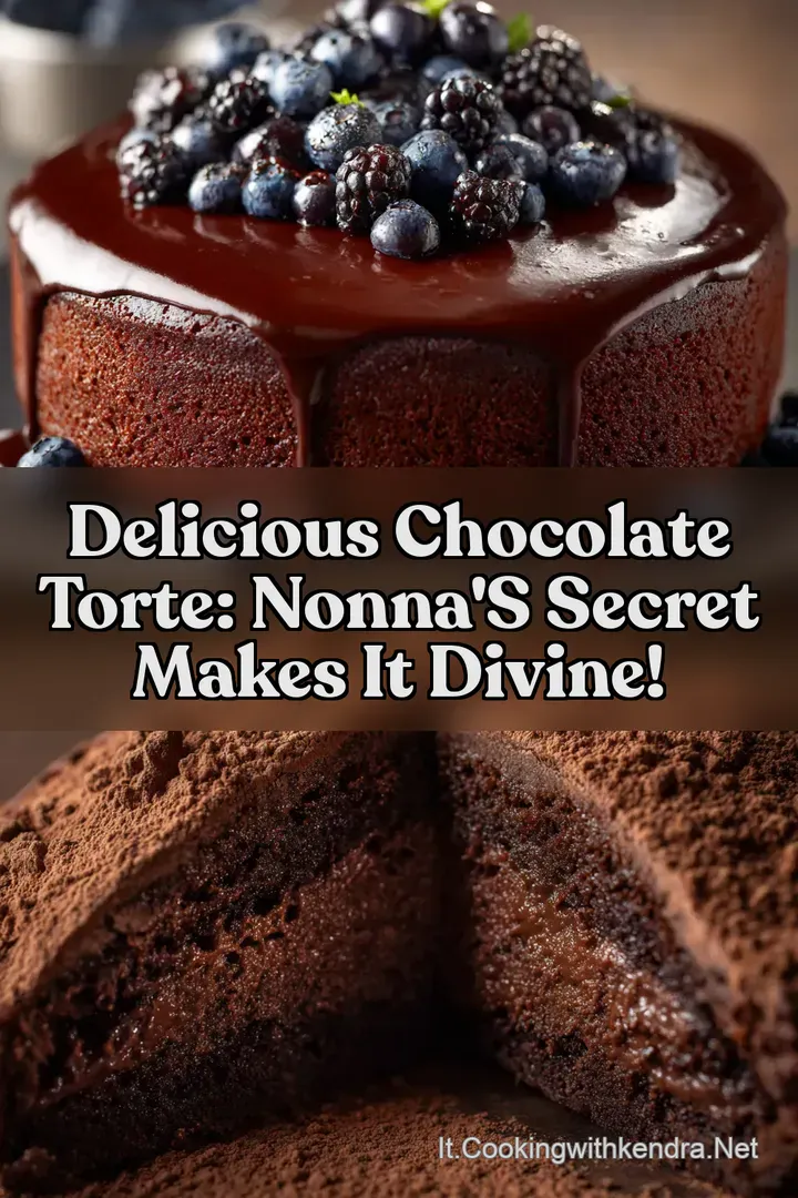 Delicious Chocolate Torte: Nonna s Secret Makes it Divine!