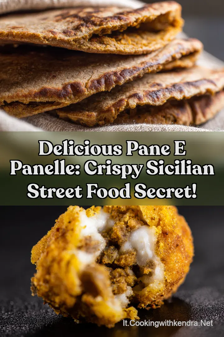 Delicious Pane e Panelle: Crispy Sicilian Street Food Secret!