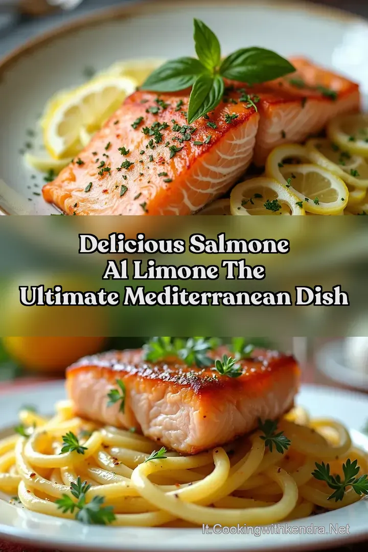 Delicious Salmone al Limone The Ultimate Mediterranean Dish