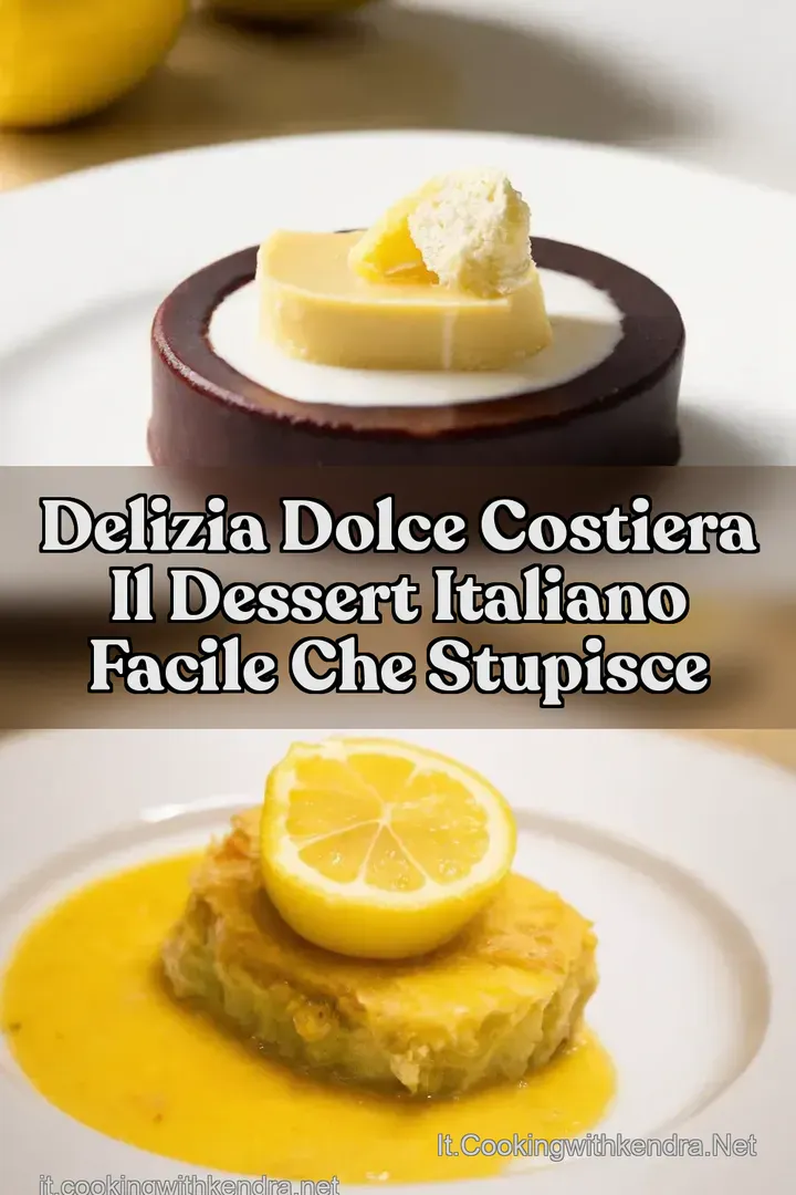 Delizia Dolce Costiera Il Dessert Italiano Facile Che Stupisce