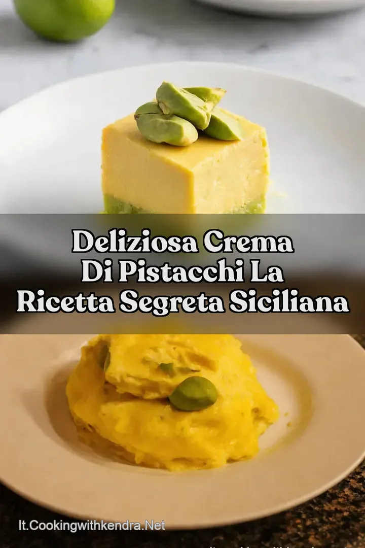 Deliziosa Crema di Pistacchi La Ricetta Segreta Siciliana
