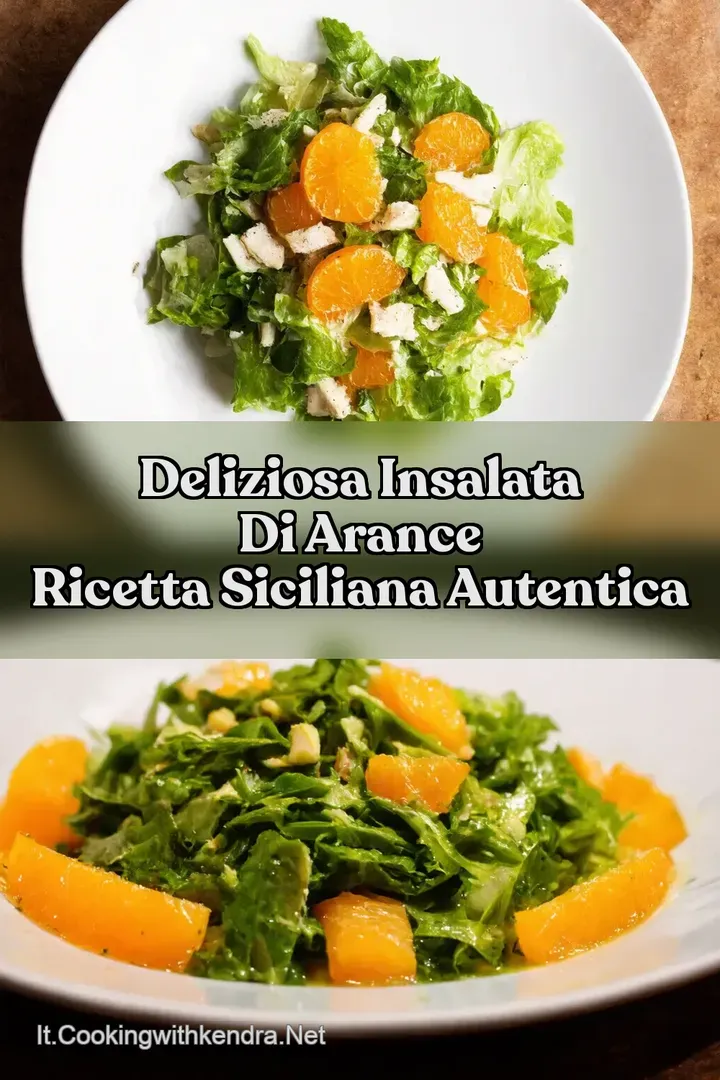 Deliziosa Insalata di Arance Ricetta Siciliana Autentica