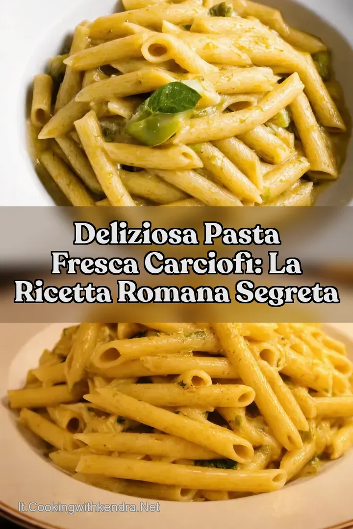 Deliziosa Pasta Fresca Carciofi: La Ricetta Romana Segreta