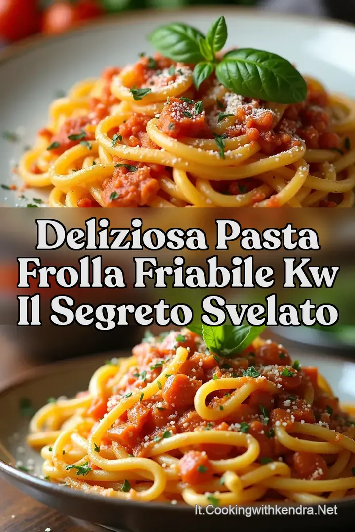 Deliziosa Pasta Frolla Friabile kw Il Segreto Svelato
