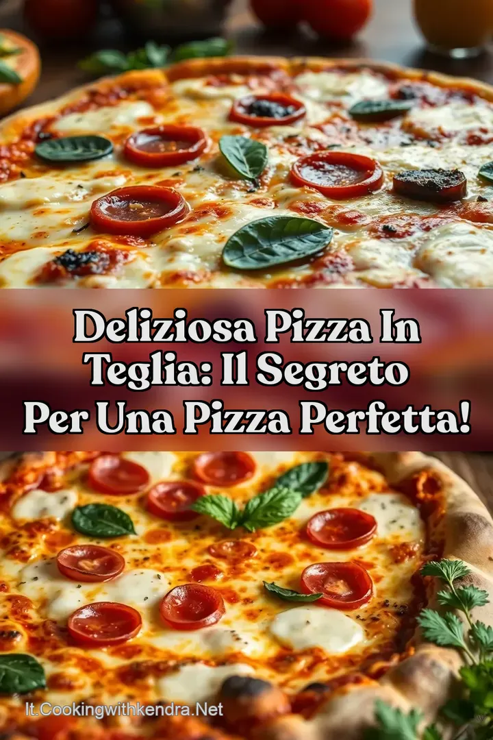 Deliziosa Pizza in Teglia: Il Segreto per una Pizza Perfetta!