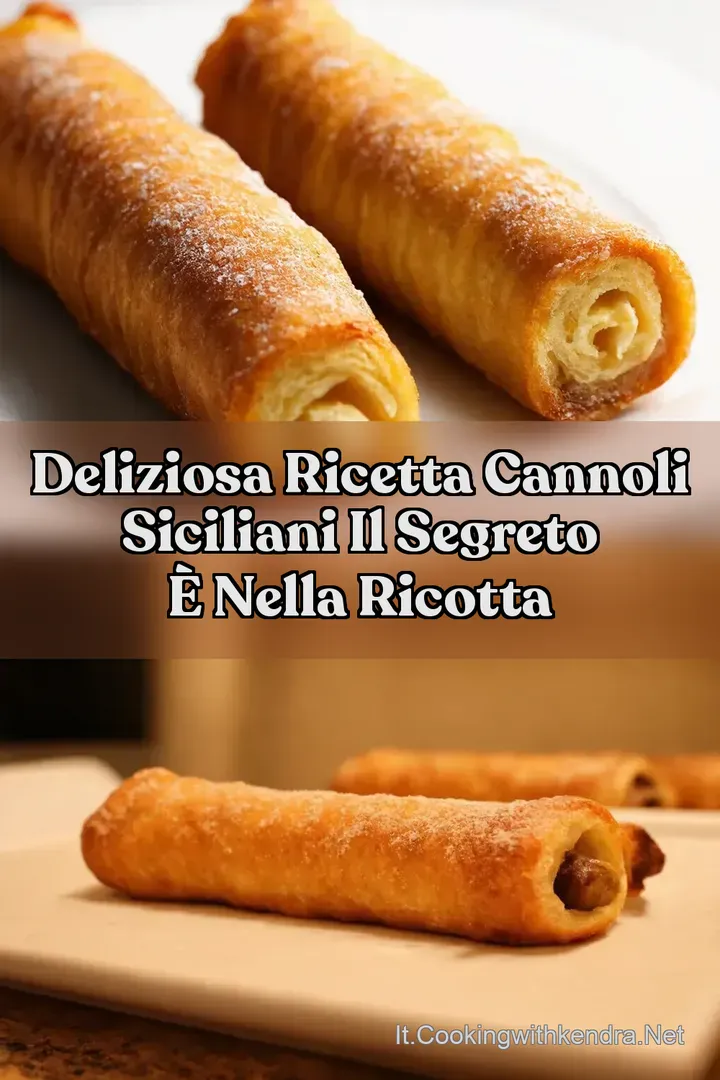 Deliziosa Ricetta Cannoli Siciliani Il Segreto &egrave; Nella Ricotta