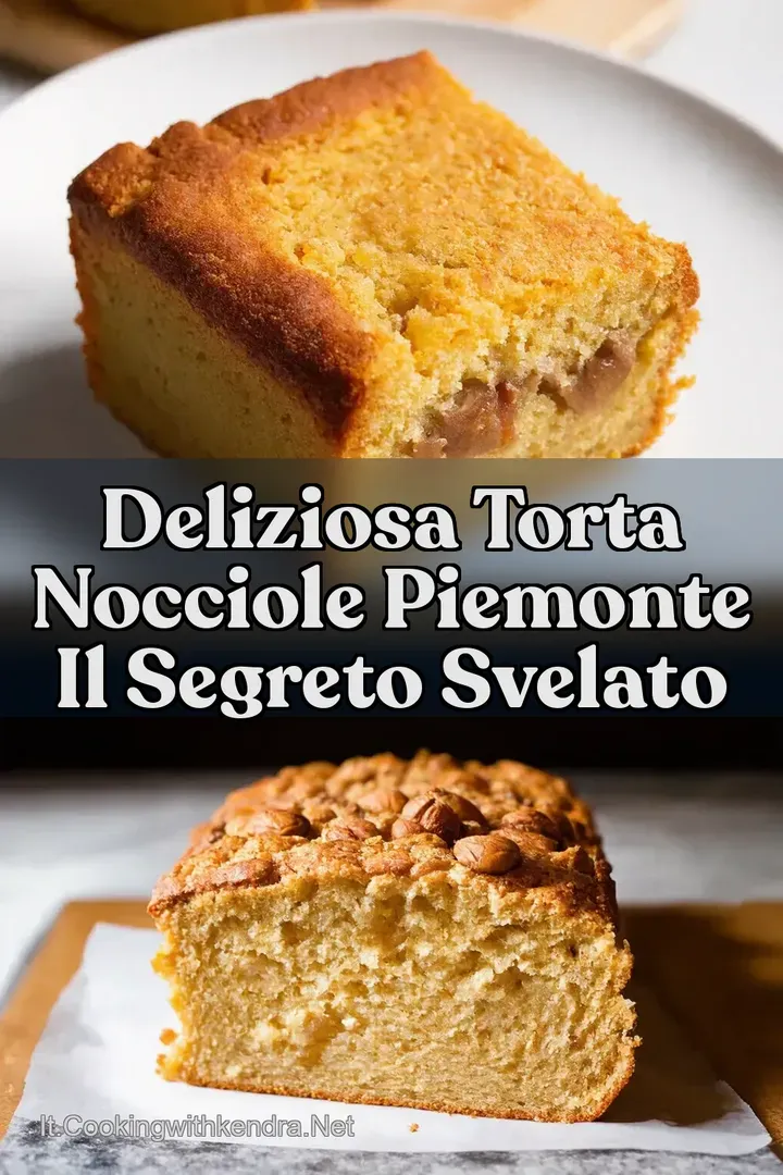 Deliziosa torta nocciole piemonte Il segreto svelato