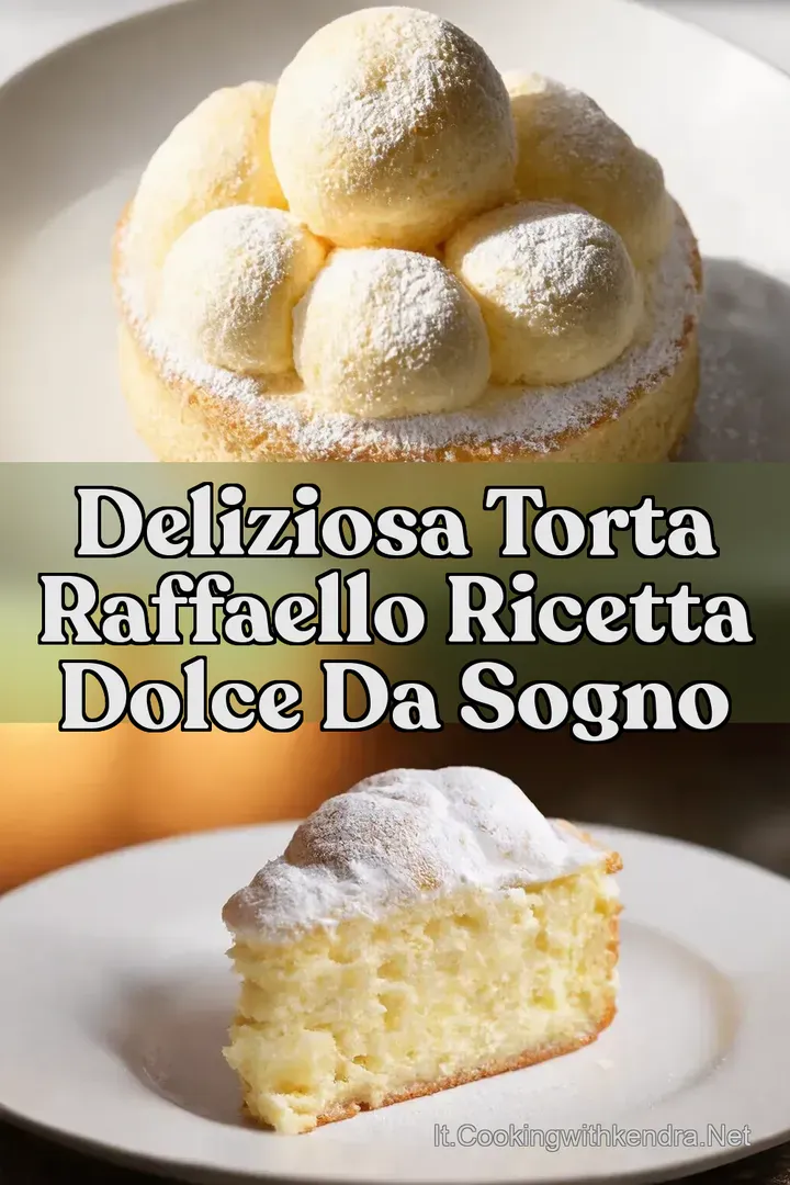 Deliziosa Torta Raffaello Ricetta Dolce da Sogno