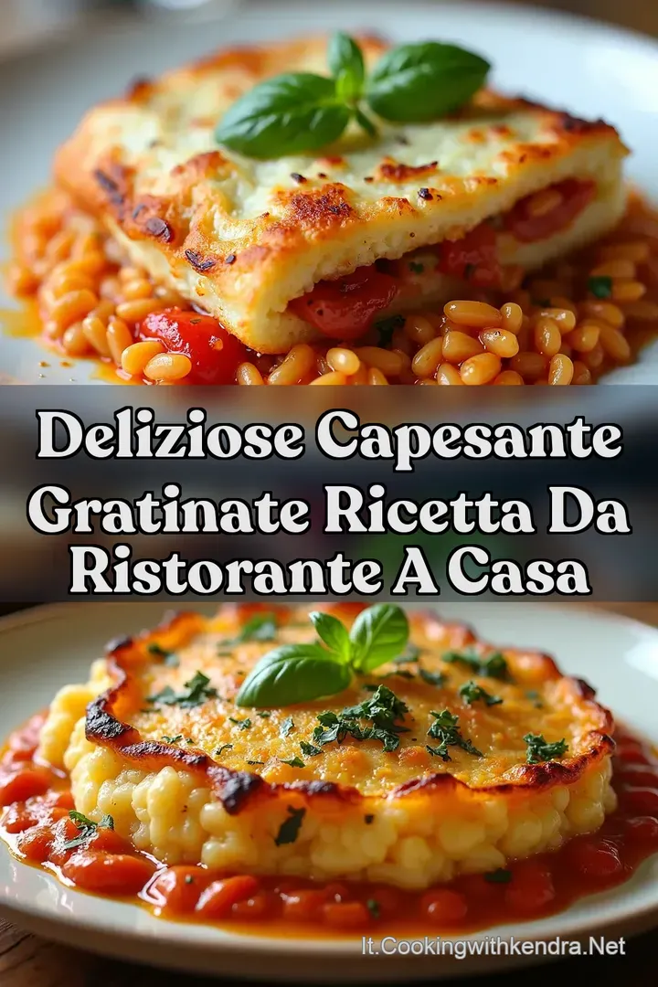 Deliziose Capesante Gratinate Ricetta da Ristorante a Casa