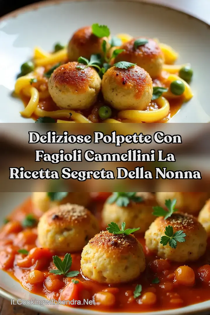 Deliziose Polpette con Fagioli Cannellini La Ricetta Segreta Della Nonna