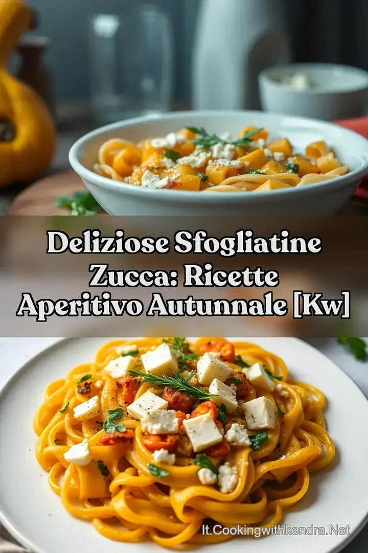 Deliziose Sfogliatine Zucca: Ricette Aperitivo Autunnale [kw]