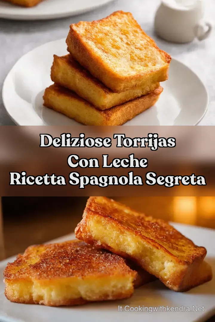 Deliziose Torrijas con Leche Ricetta Spagnola Segreta
