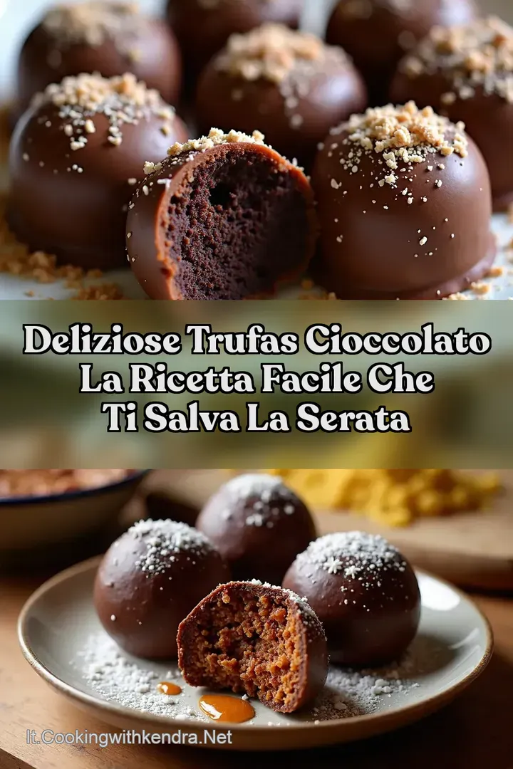 Deliziose Trufas Cioccolato La Ricetta Facile Che Ti Salva La Serata