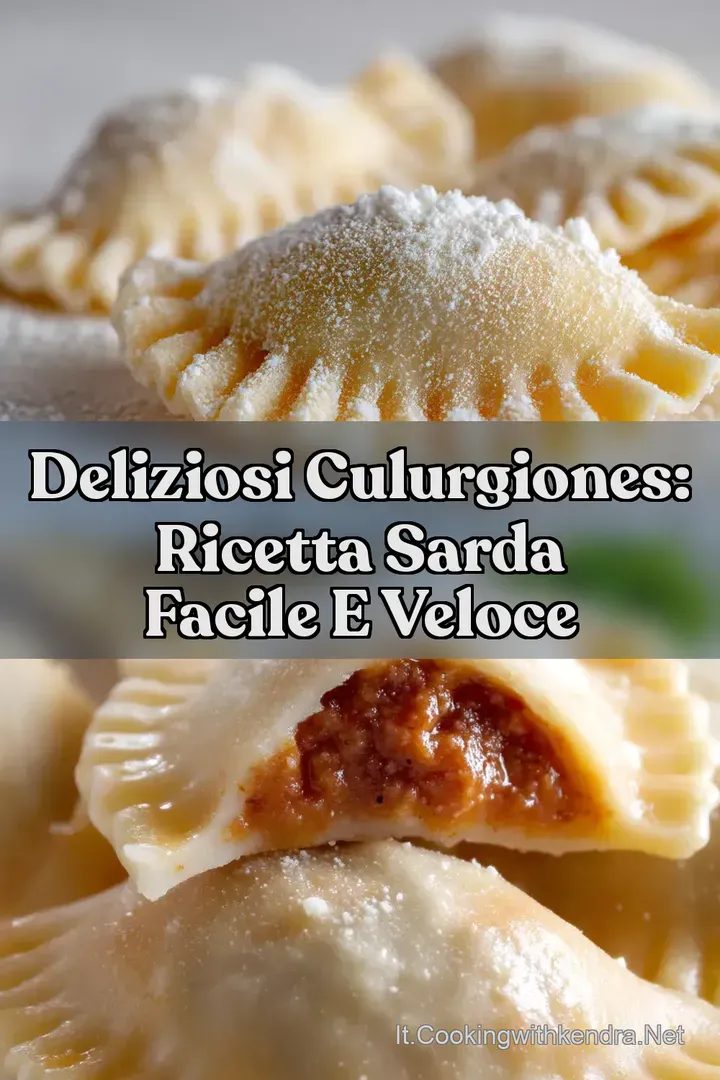 Deliziosi Culurgiones: Ricetta Sarda Facile e Veloce