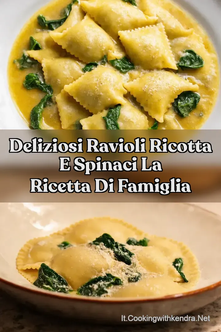 Deliziosi Ravioli Ricotta e Spinaci La Ricetta di Famiglia