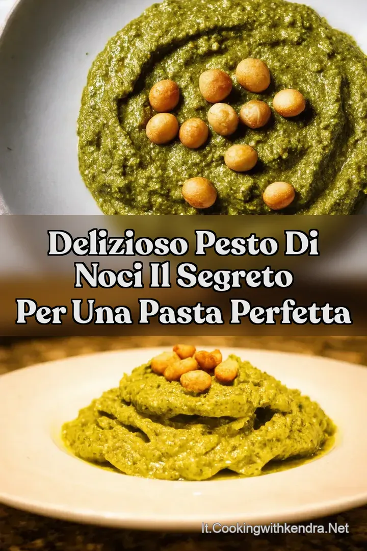 Delizioso Pesto di Noci Il Segreto per Una Pasta Perfetta