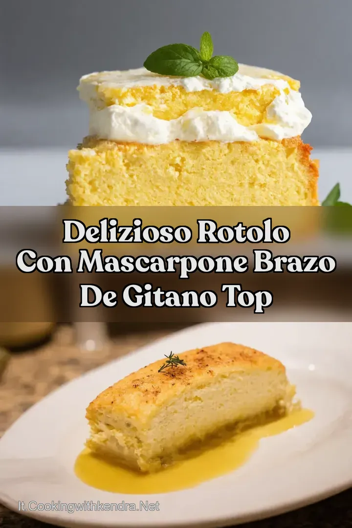 Delizioso Rotolo con Mascarpone Brazo de Gitano Top