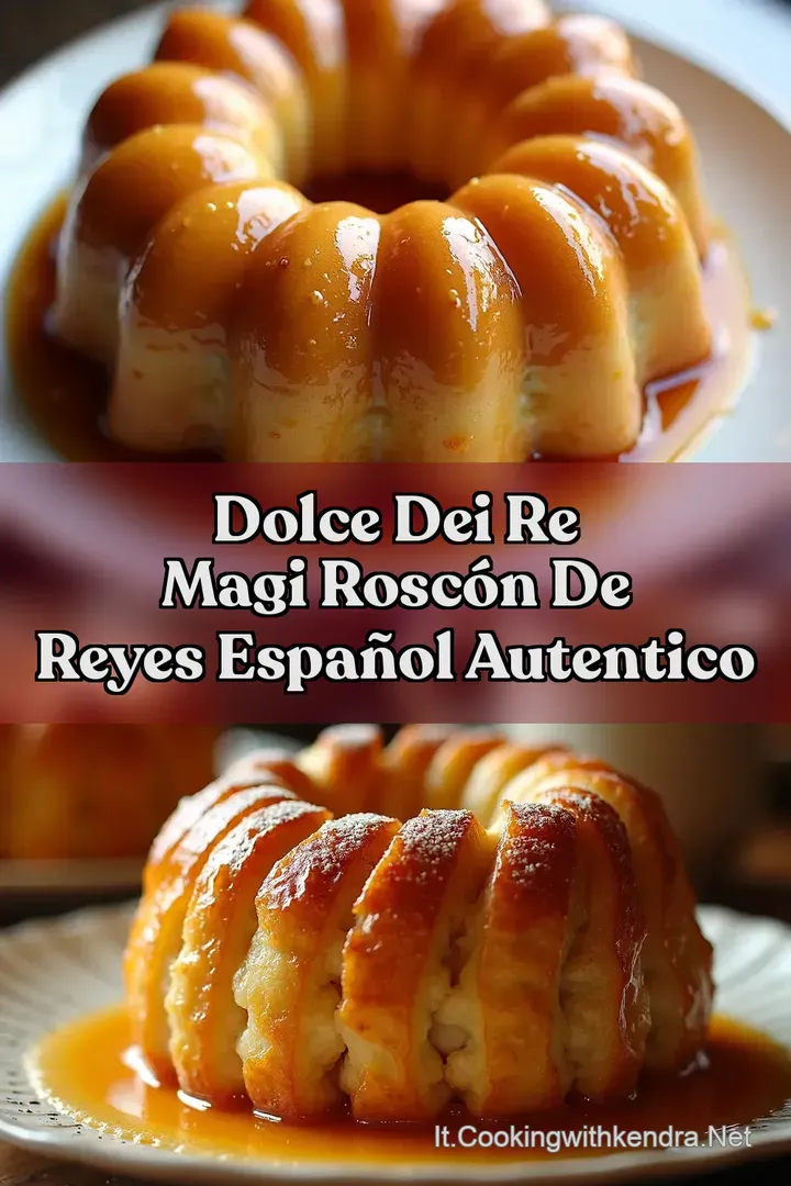 Dolce dei Re Magi Rosc&oacute;n de Reyes Espa&ntilde;ol Autentico