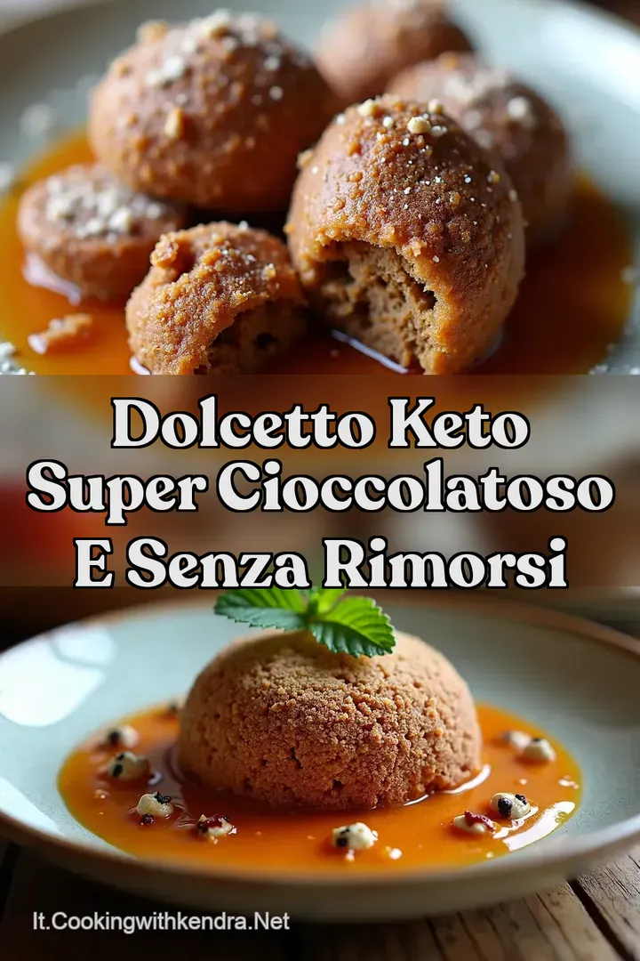 Dolcetto Keto Super Cioccolatoso e Senza Rimorsi