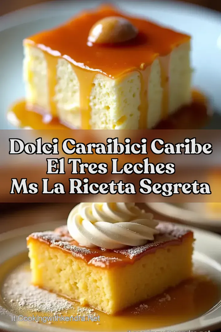Dolci Caraibici Caribe el tres leches ms La ricetta segreta