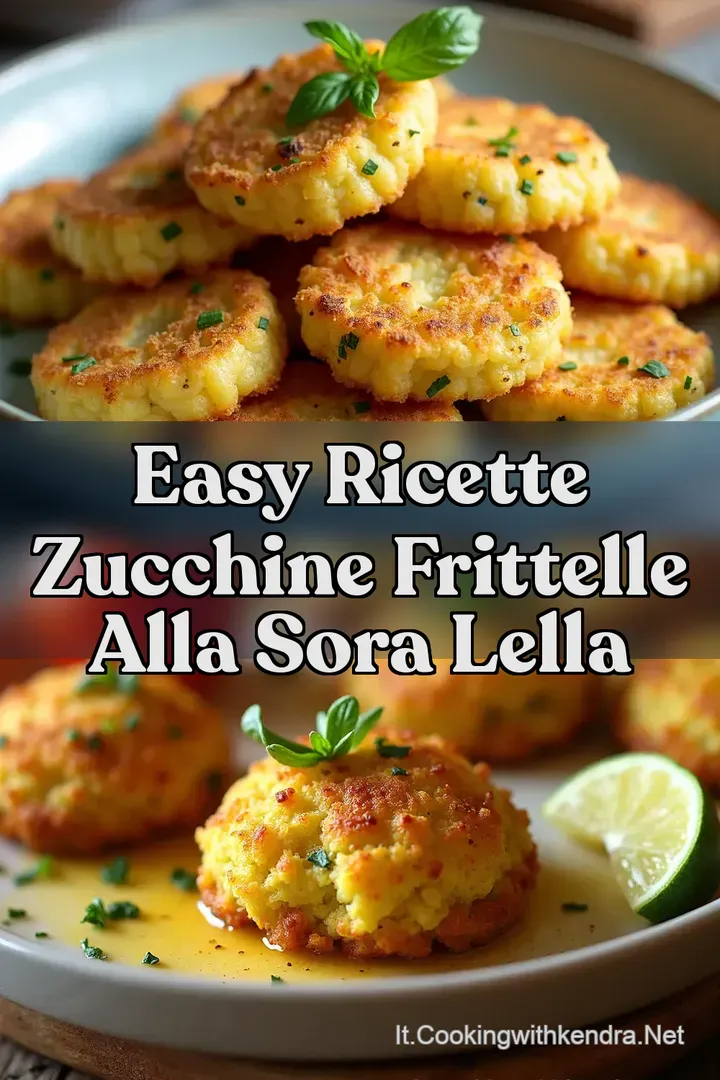 Easy Ricette Zucchine Frittelle Alla Sora Lella