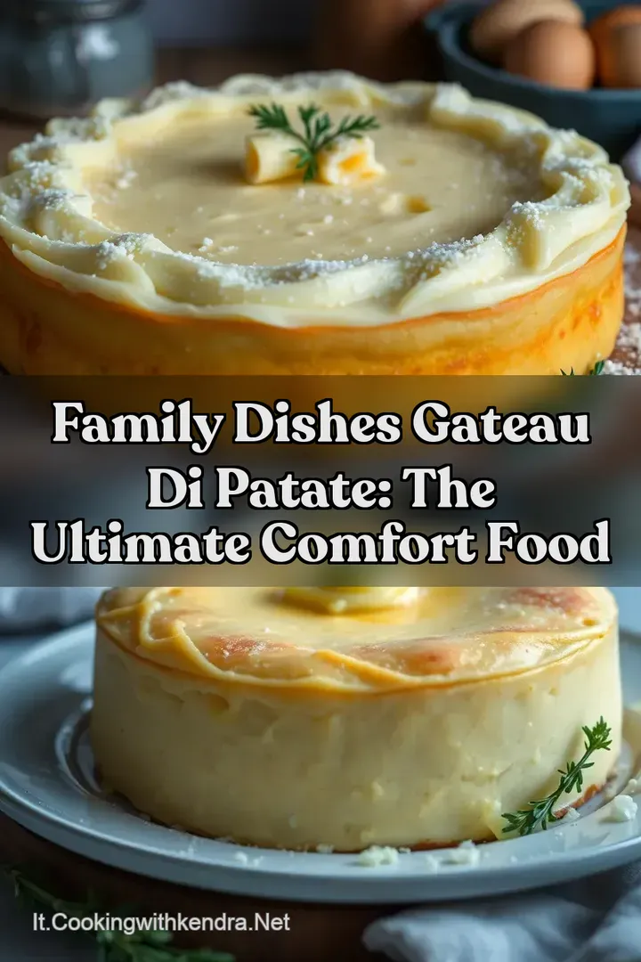 Family Dishes Gateau di Patate: The Ultimate Comfort Food