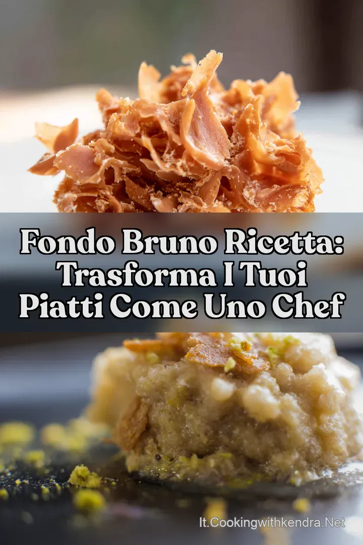 Fondo Bruno Ricetta: Trasforma i tuoi piatti come uno Chef