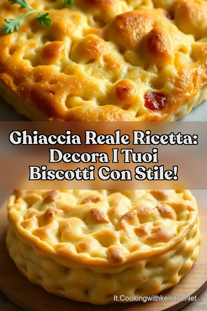 Ghiaccia Reale Ricetta: Decora i tuoi biscotti con stile!