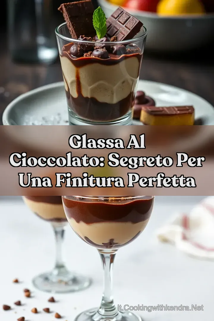 Glassa al Cioccolato: Segreto per una Finitura Perfetta