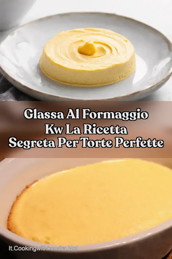 Glassa al Formaggio kw la ricetta segreta per torte perfette