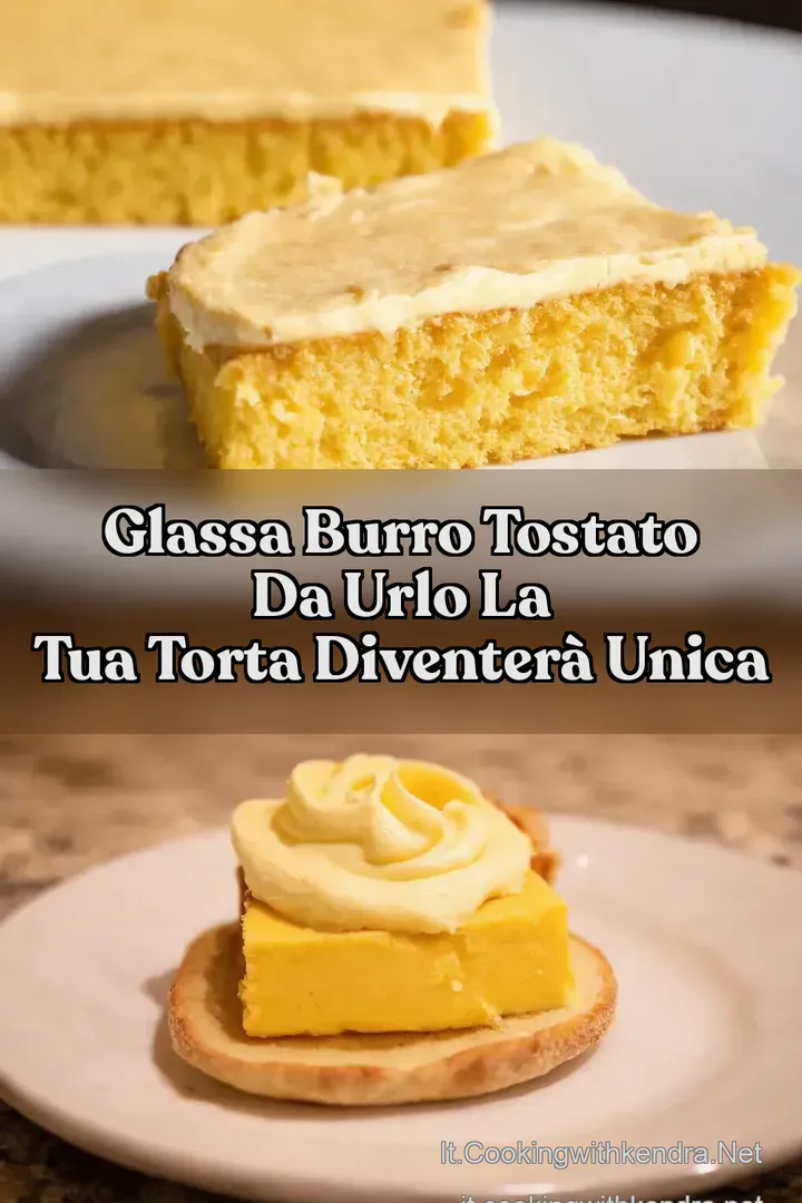 Glassa Burro Tostato da Urlo La Tua Torta Diventer&agrave; UNICA