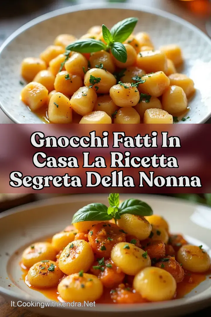 Gnocchi Fatti in Casa La Ricetta Segreta della Nonna