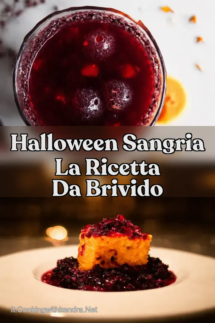 Halloween Sangria La Ricetta da Brivido