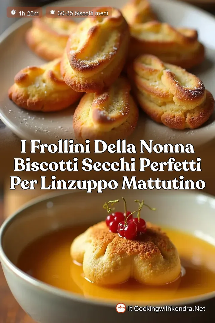 I Frollini della Nonna Biscotti Secchi Perfetti per lInzuppo Mattutino