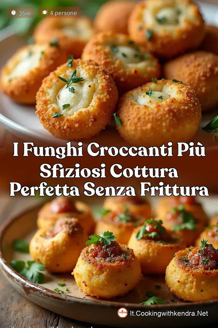I Funghi Croccanti pi&ugrave; Sfiziosi Cottura Perfetta Senza Frittura