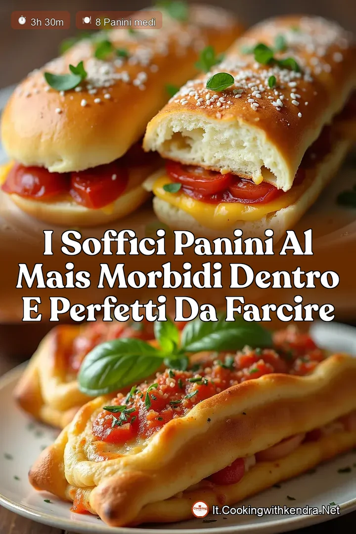 I Soffici Panini al Mais Morbidi Dentro e Perfetti da Farcire