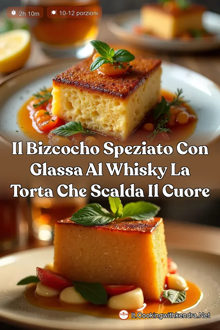 Il Bizcocho Speziato con Glassa al Whisky La Torta che Scalda il Cuore