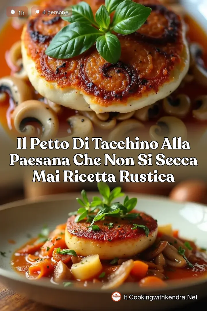 Il Petto di Tacchino alla Paesana che non si secca mai Ricetta Rustica