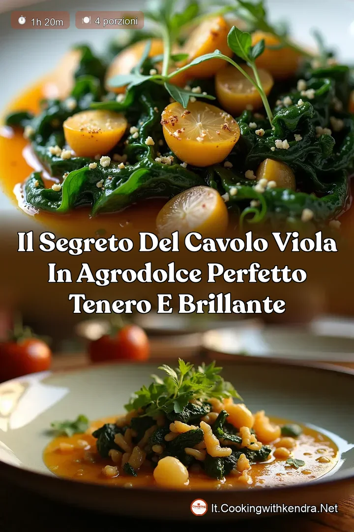 Il Segreto del Cavolo Viola in Agrodolce Perfetto Tenero e Brillante