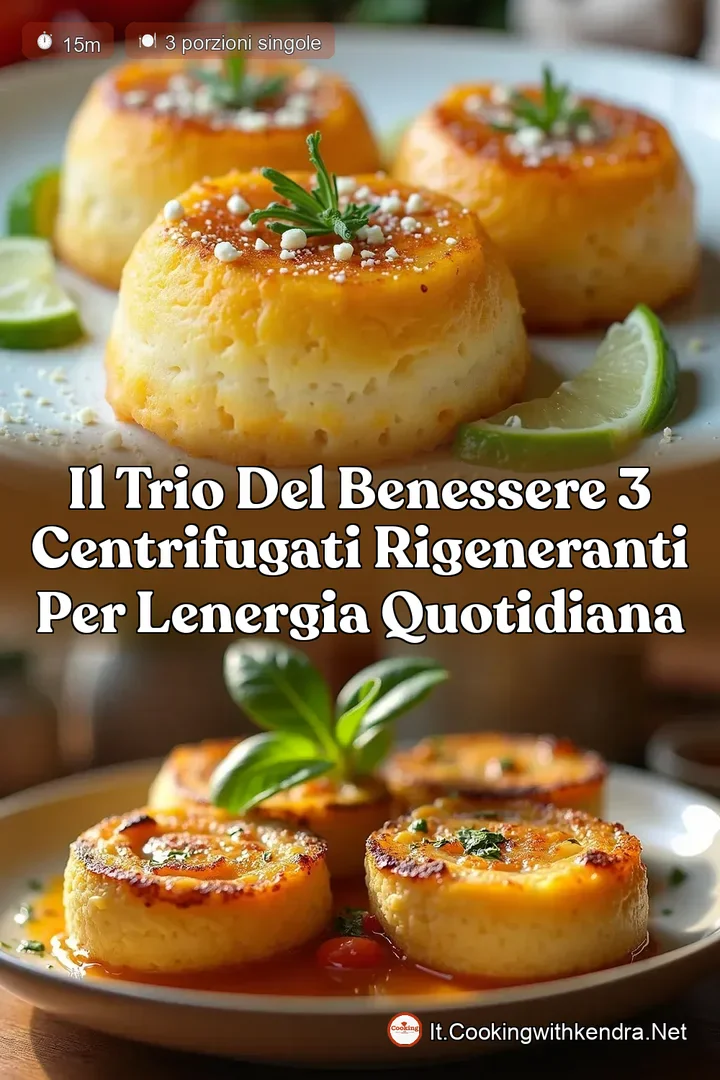 Il Trio del Benessere 3 Centrifugati Rigeneranti per lEnergia Quotidiana