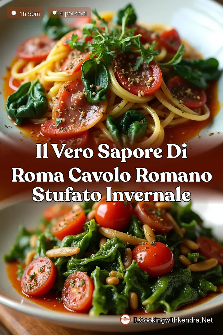 Il Vero Sapore di Roma Cavolo Romano Stufato Invernale