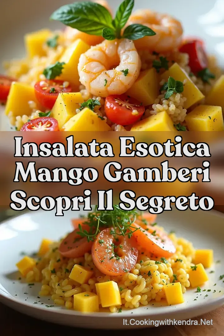 Insalata Esotica Mango Gamberi Scopri Il Segreto