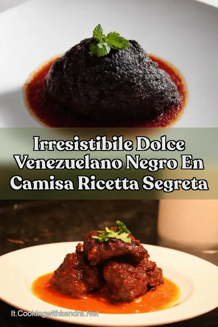 Irresistibile Dolce Venezuelano Negro en Camisa Ricetta Segreta