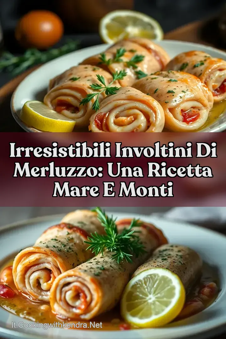 Irresistibili Involtini di Merluzzo: Una Ricetta Mare e Monti