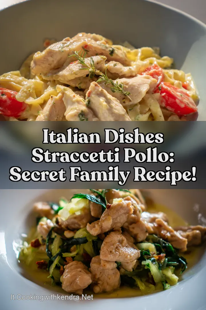 Italian Dishes Straccetti Pollo: Secret Family Recipe!