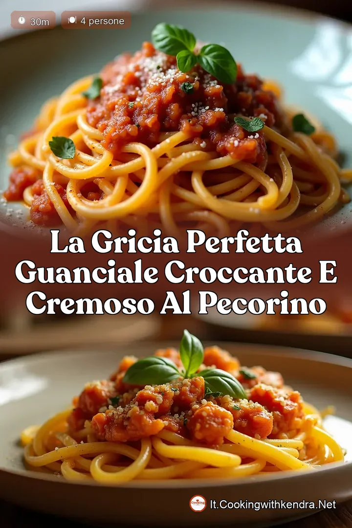 La Gricia Perfetta Guanciale Croccante e Cremoso al Pecorino