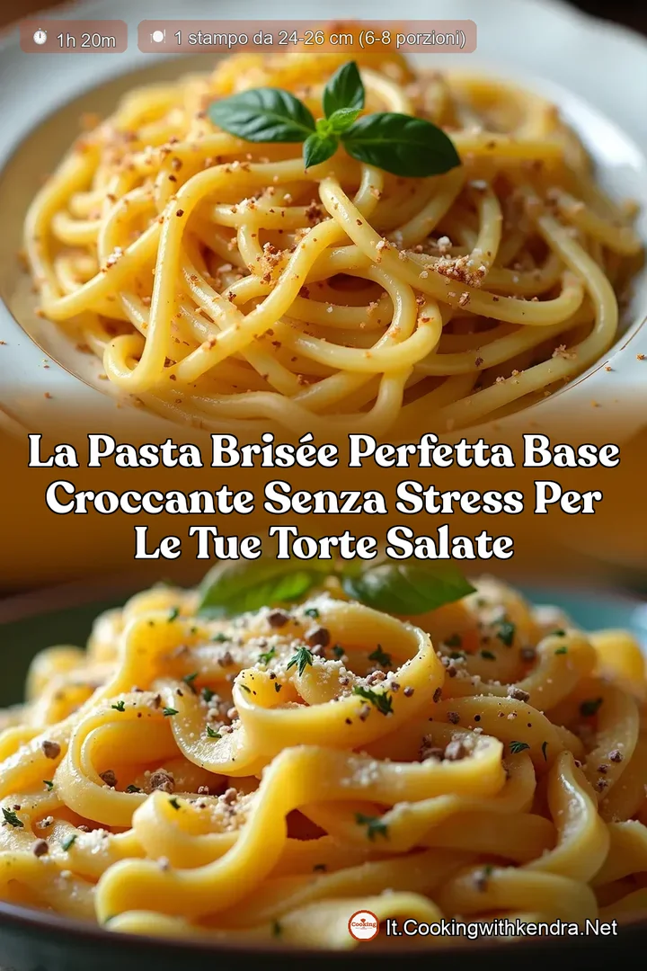 La Pasta Bris&eacute;e Perfetta Base Croccante Senza Stress per le Tue Torte Salate