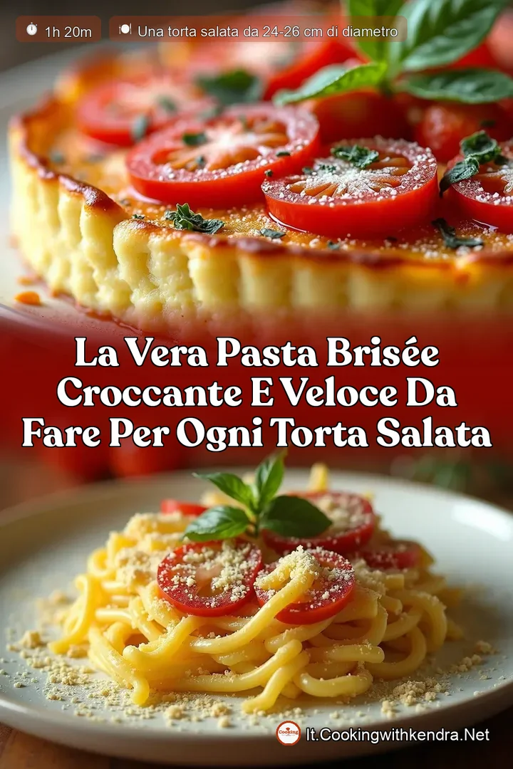 La Vera Pasta Bris&eacute;e Croccante e Veloce da Fare per Ogni Torta Salata